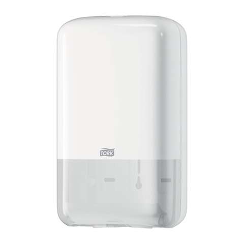 Tork Folded Toilet Paper dispenser, blanc (T3)